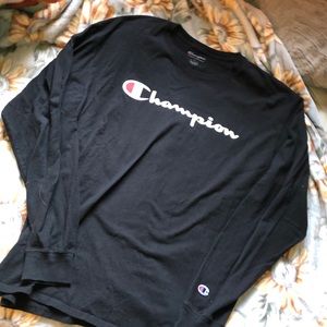 men’s champion long sleeve shirt